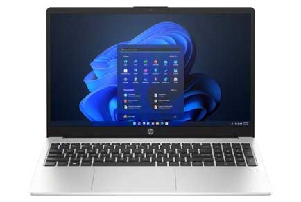 Secure Business Laptop Hardware Premium enterprise laptop displaying a clean workspace interface.