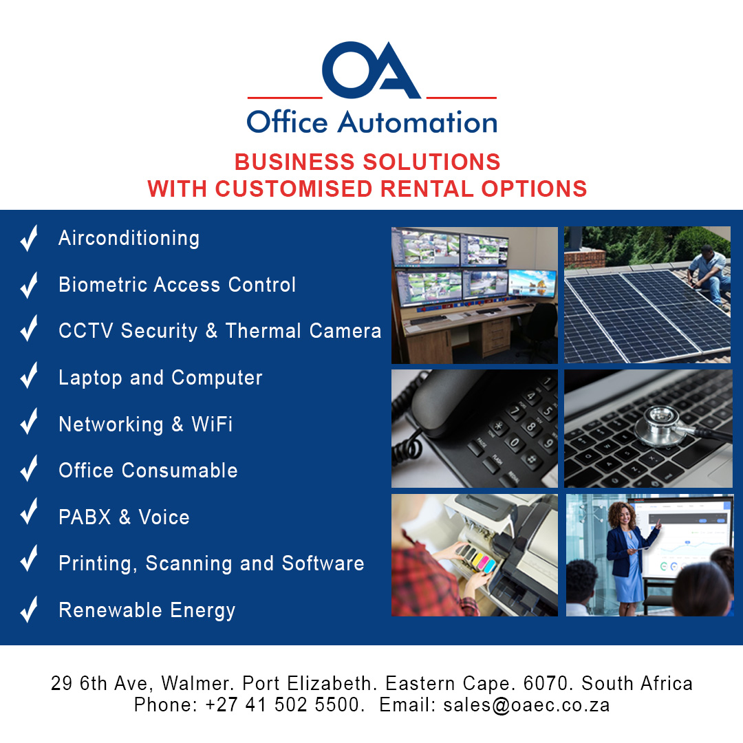 Office Automation Eastern Cape Business Rental Options Custom office automation rental options and business technology solutions in the Eastern Cape.